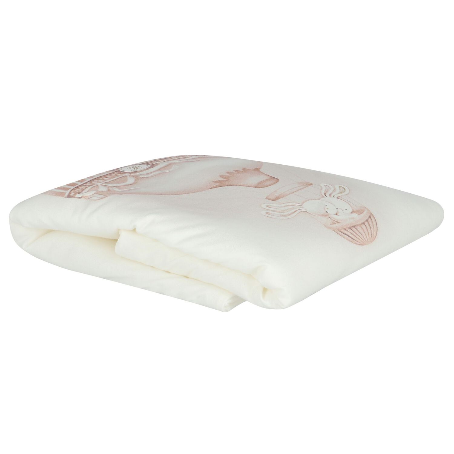 Ivory & Beige Balloon Baby Blanket, 1, hi-res image number null