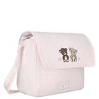 Pink Teddy Bear Logo Baby Changing, 1, hi-res