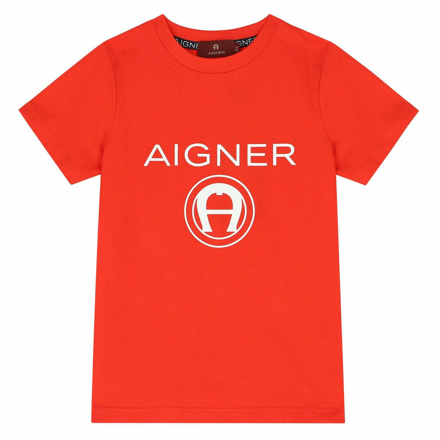 Boys Red Logo T-Shirt, 2, hi-res