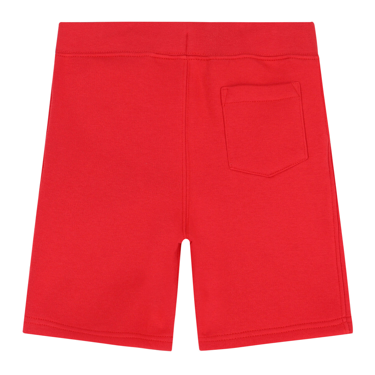 Boys Red Logo Shorts, 1, hi-res