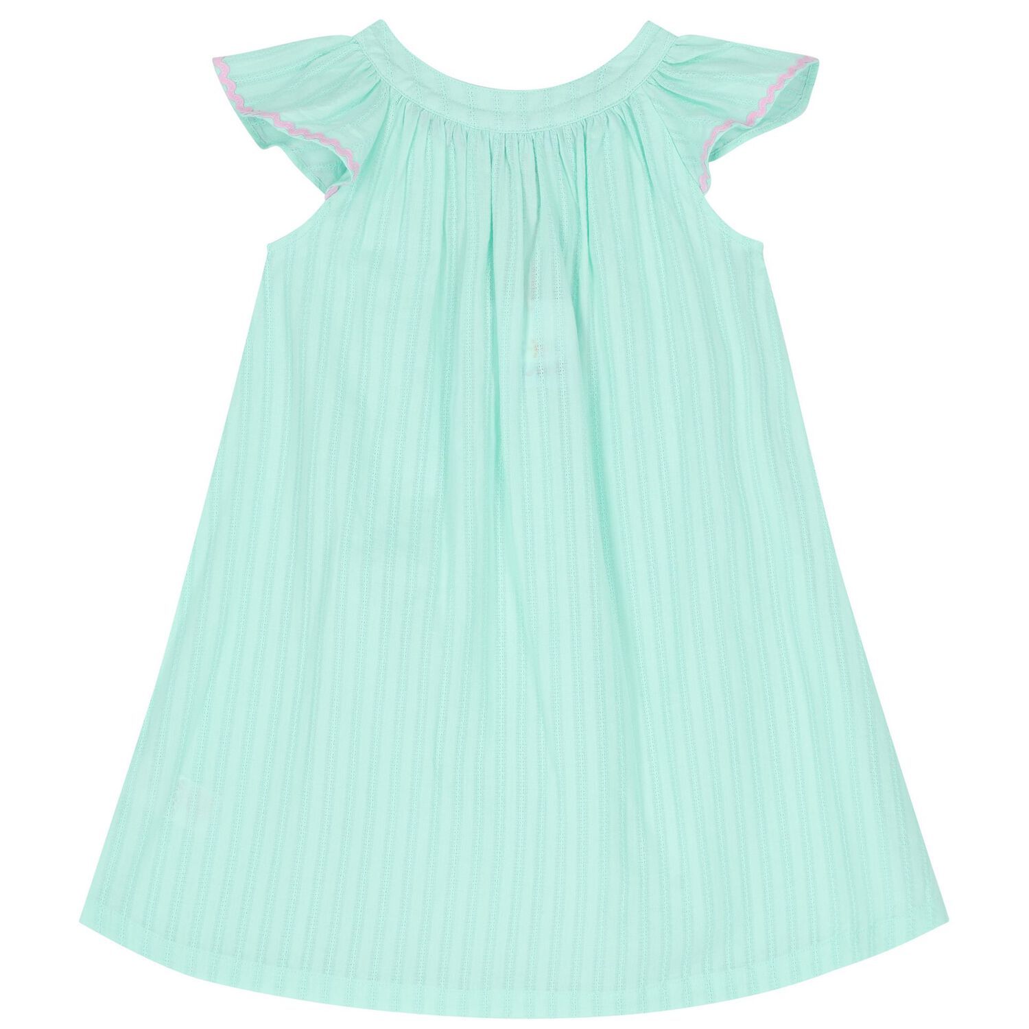 Girls Green Beach Dress, 1, hi-res