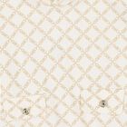 Girls Ivory Logo Hooded Top, 1, hi-res