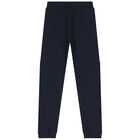Boys Blue & Navy Blue Tracksuit, 1, hi-res