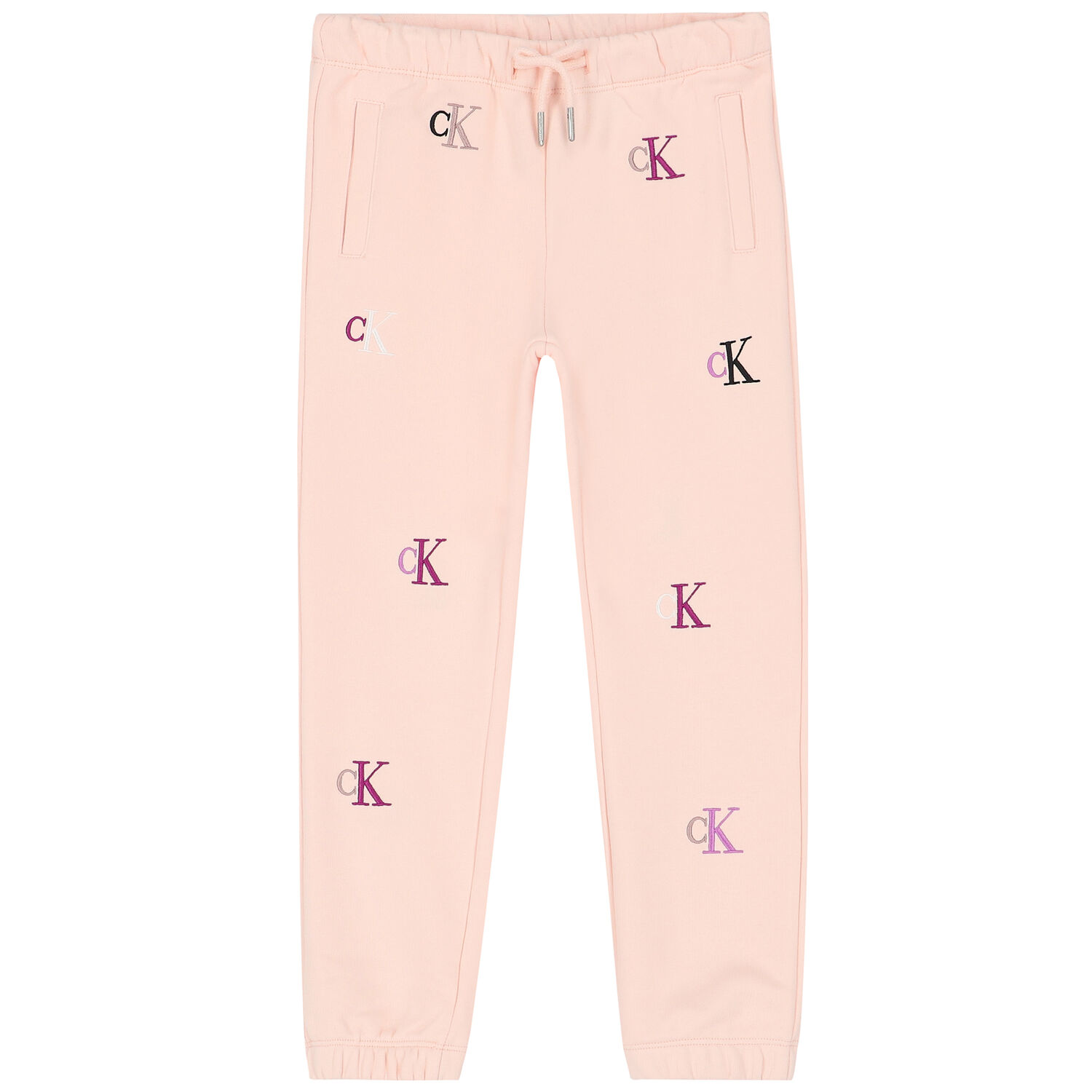 Girls Pink Logo Joggers, 1, hi-res image number null