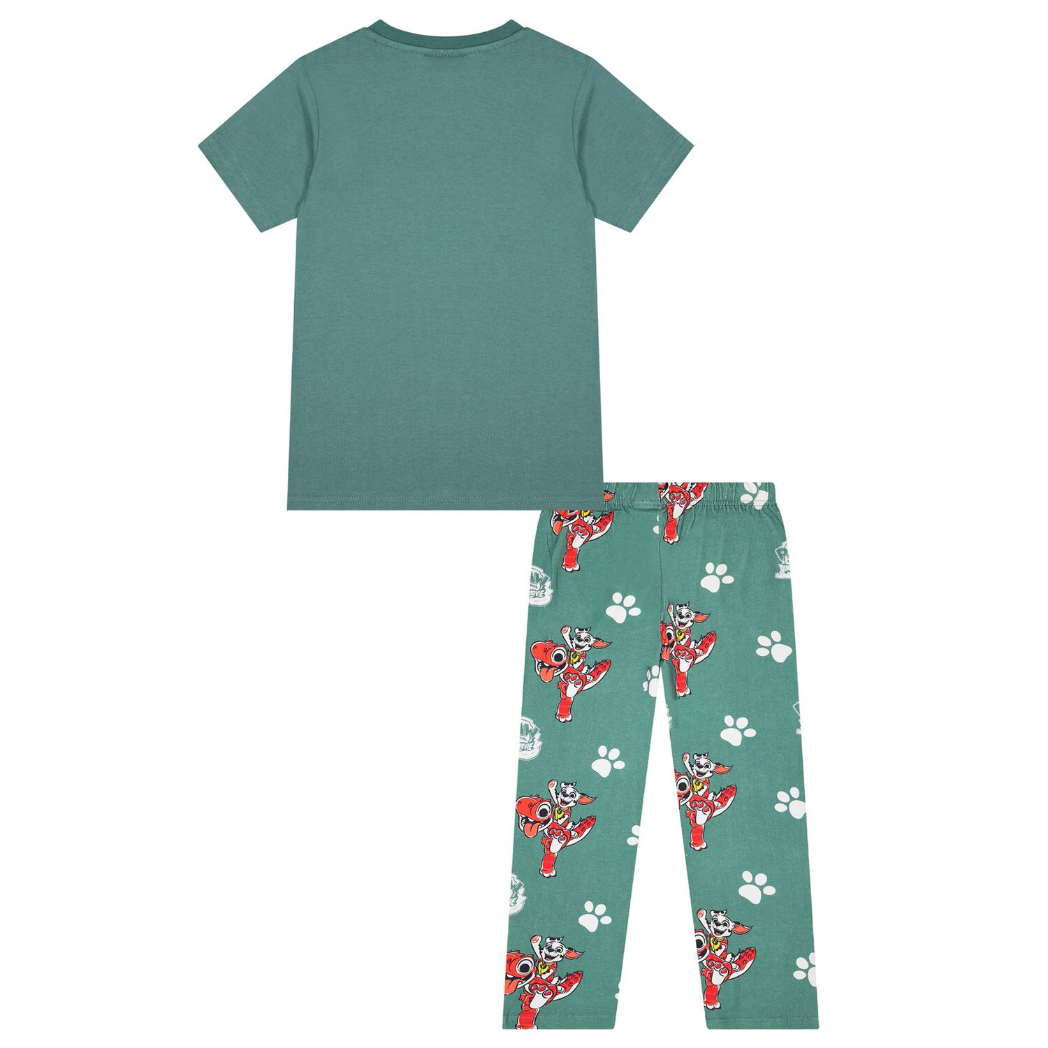 Boys Green Paw Patrol Pyjamas, 1, hi-res