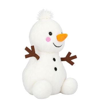 Palm Pals White Twig Snowman Medium Soft Toy ( 20CM )