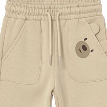 Younger Boys Beige Joggers
