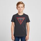 Boys Grey Logo T-Shirt, 6, hi-res