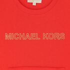 Girls Red Logo Dress, 2, hi-res