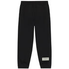 Black Logo Joggers, 1, hi-res