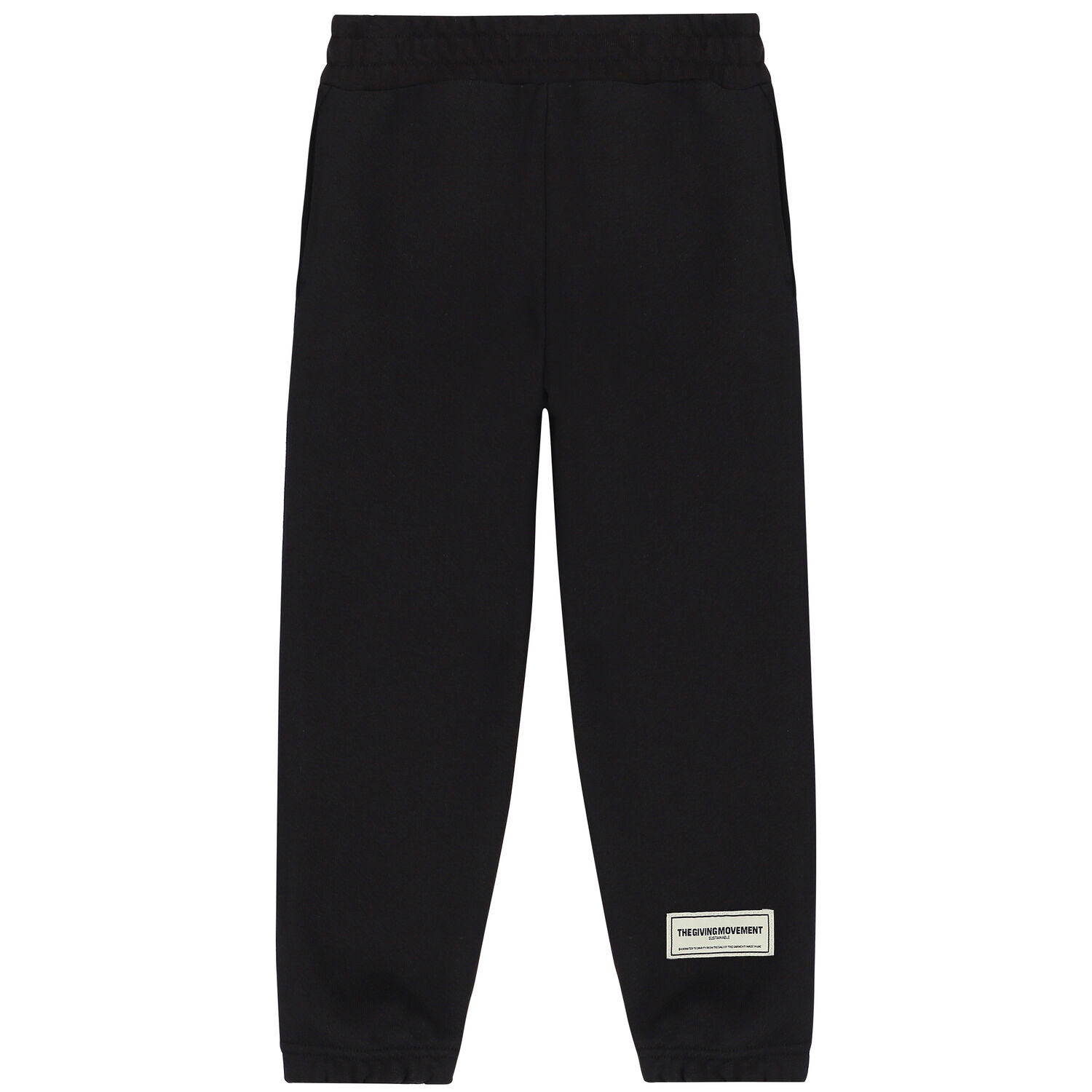 Black Logo Joggers, 1, hi-res