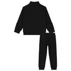 Boys Black Logo Tracksuit, 1, hi-res