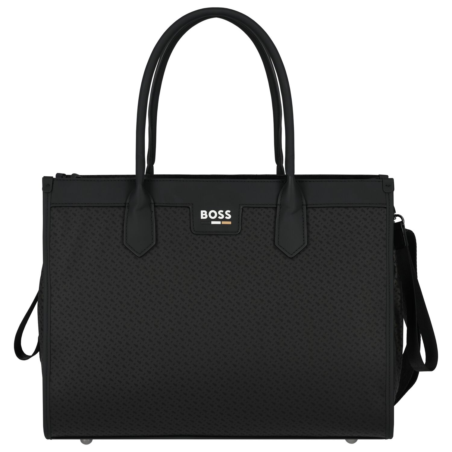 Black Logo Baby Changing Bag, 1, hi-res image number null