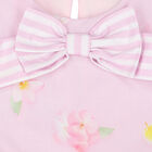 Girls Pink Floral Dress, 1, hi-res