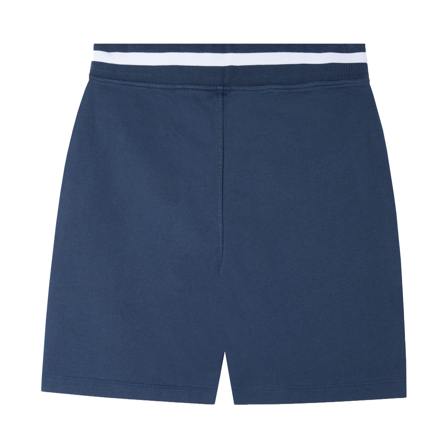 Boys Navy Crest Cotton Shorts, 1, hi-res image number null