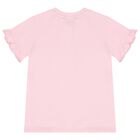 Girls Pink Logo T-Shirt, 1, hi-res