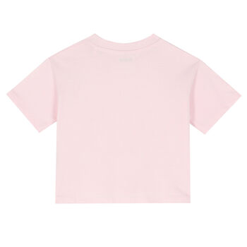 Girls Pink Logo T-Shirt