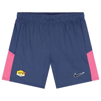 Boys Blue & Pink Mbapp&eacute; Logo Dri-Fit Shorts