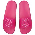 Girls Pink Choupette Sliders, 1, hi-res