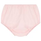 Baby Girls Pink Tulle Dress Set, 1, hi-res