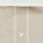 Beige & White Stars Baby Pram Nest, 3, hi-res