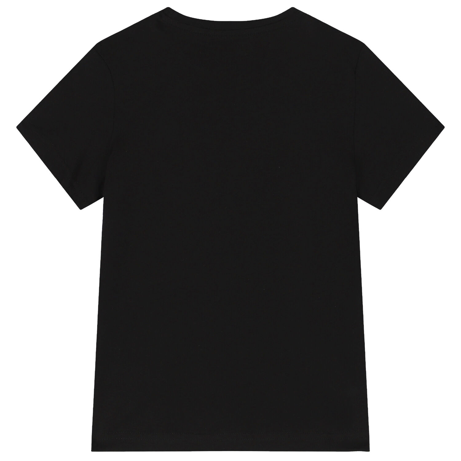 Boys Black Logo T-Shirt, 1, hi-res