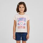 Girls Pink Embellished T-Shirt, 1, hi-res