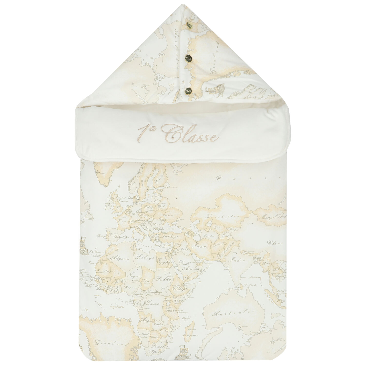 Beige & Ivory Geo Map Baby Nest, 4, hi-res image number null