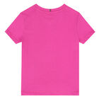 Girls Pink Logo T-Shirt, 1, hi-res