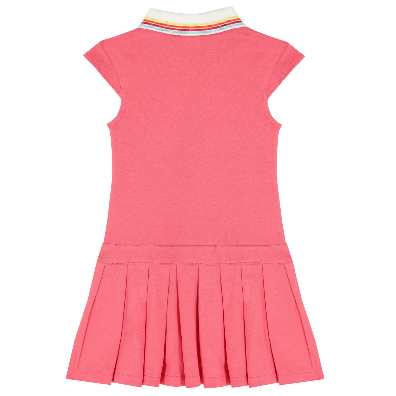 Girls Pink Polo Logo Dress, 1, hi-res image number null