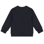 Baby Boys Navy Blue Logo Tracksuit, 1, hi-res