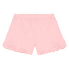 Girls Pink Logo Shorts, 2, hi-res