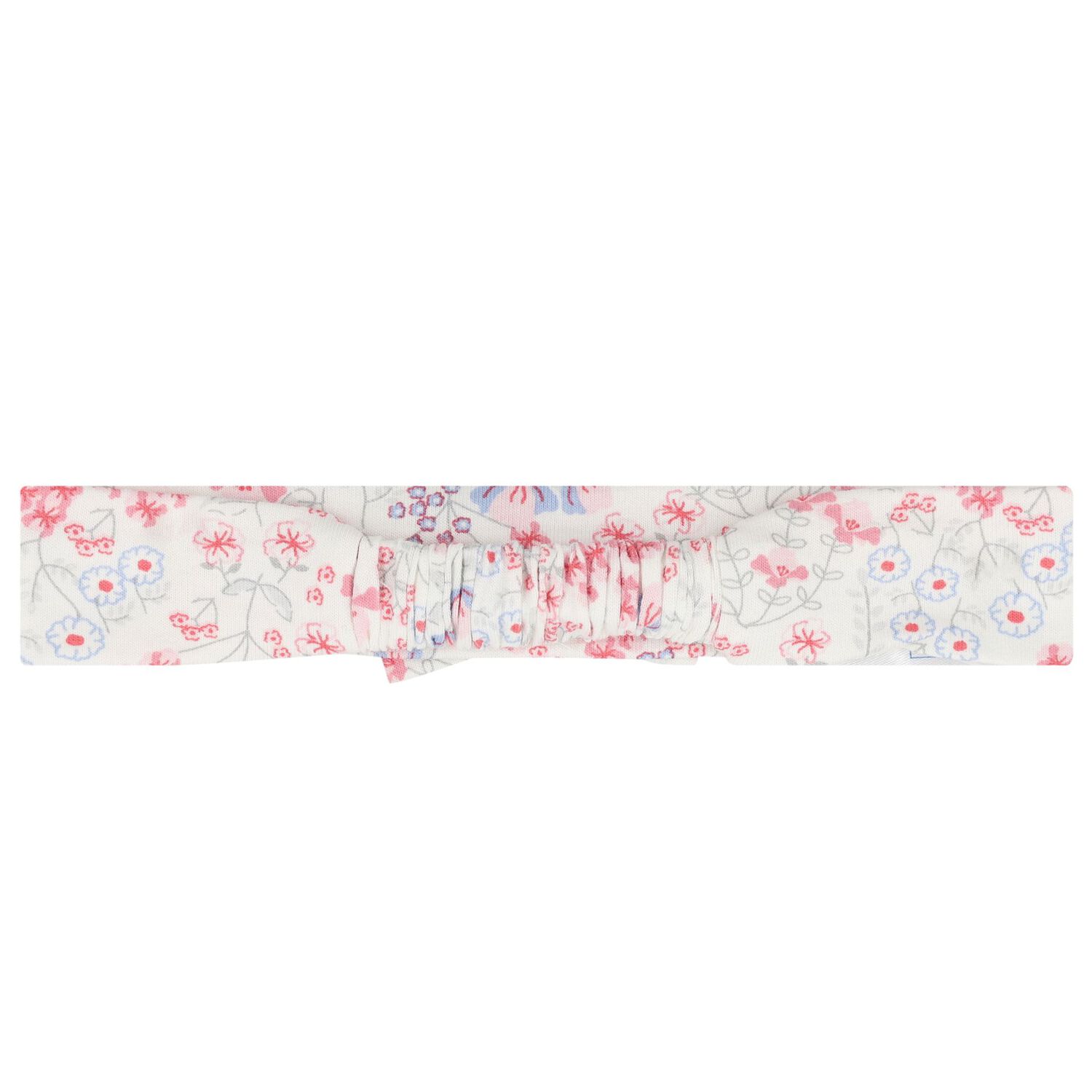 Baby Girls White & Pink Floral Babygrow Set, 1, hi-res