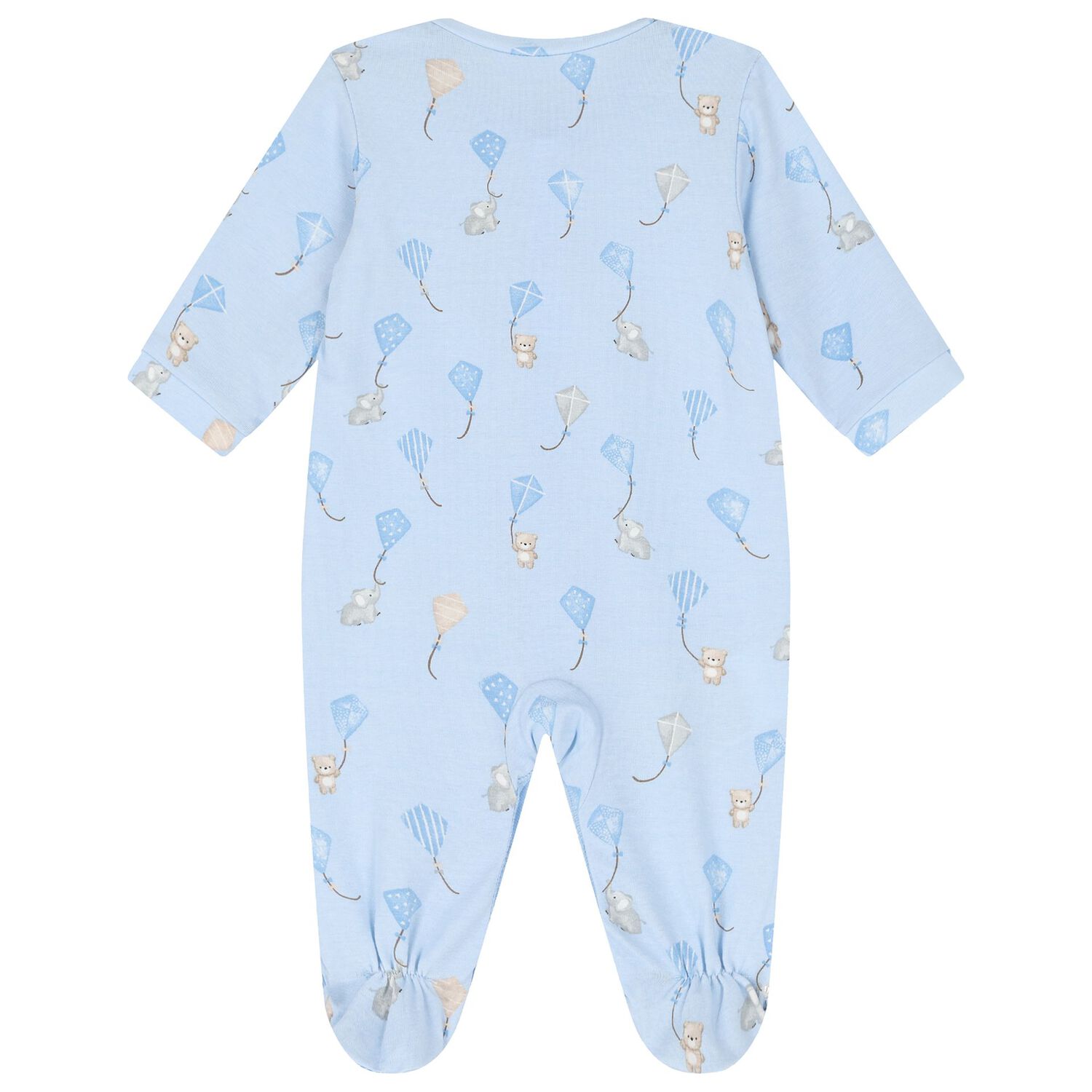 Baby Boys Blue Kite Babygrow & Hat Set, 1, hi-res