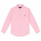 Boys Pink & White Logo Shirt, 2, hi-res