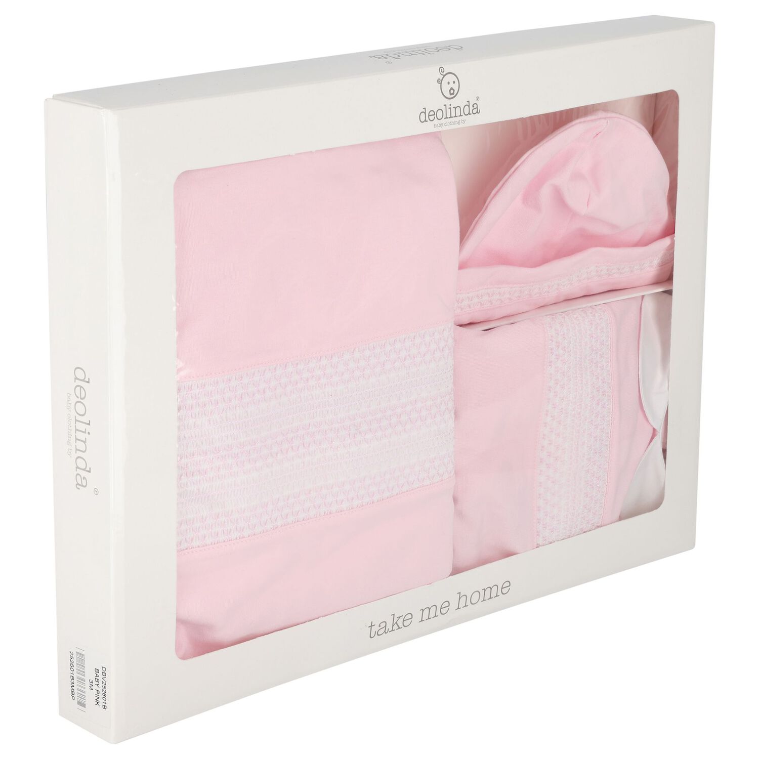 Baby Girls Pink Babygrow Gift Set, 1, hi-res