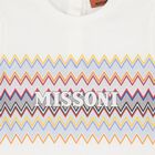 Younger Boys White Logo T-Shirt, 1, hi-res