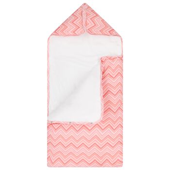 Baby Girls Pink Zig Zag Baby Nest