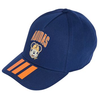 Boys Navy Blue Disney Logo Cap