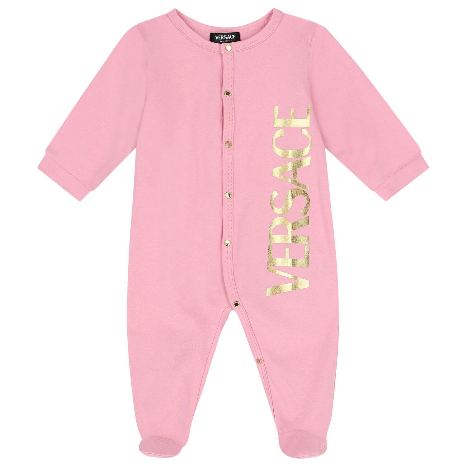 Baby Girls Pink Logo Babygrow Gift Set, 2, hi-res