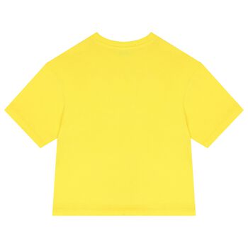 Boys Yellow Logo T-Shirt