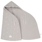 Grey Logo Reversible Baby Nest, 1, hi-res