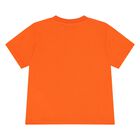 Younger Orange Tiger Logo T-Shirt, 1, hi-res