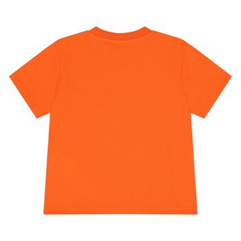 Younger Orange Tiger Logo T-Shirt