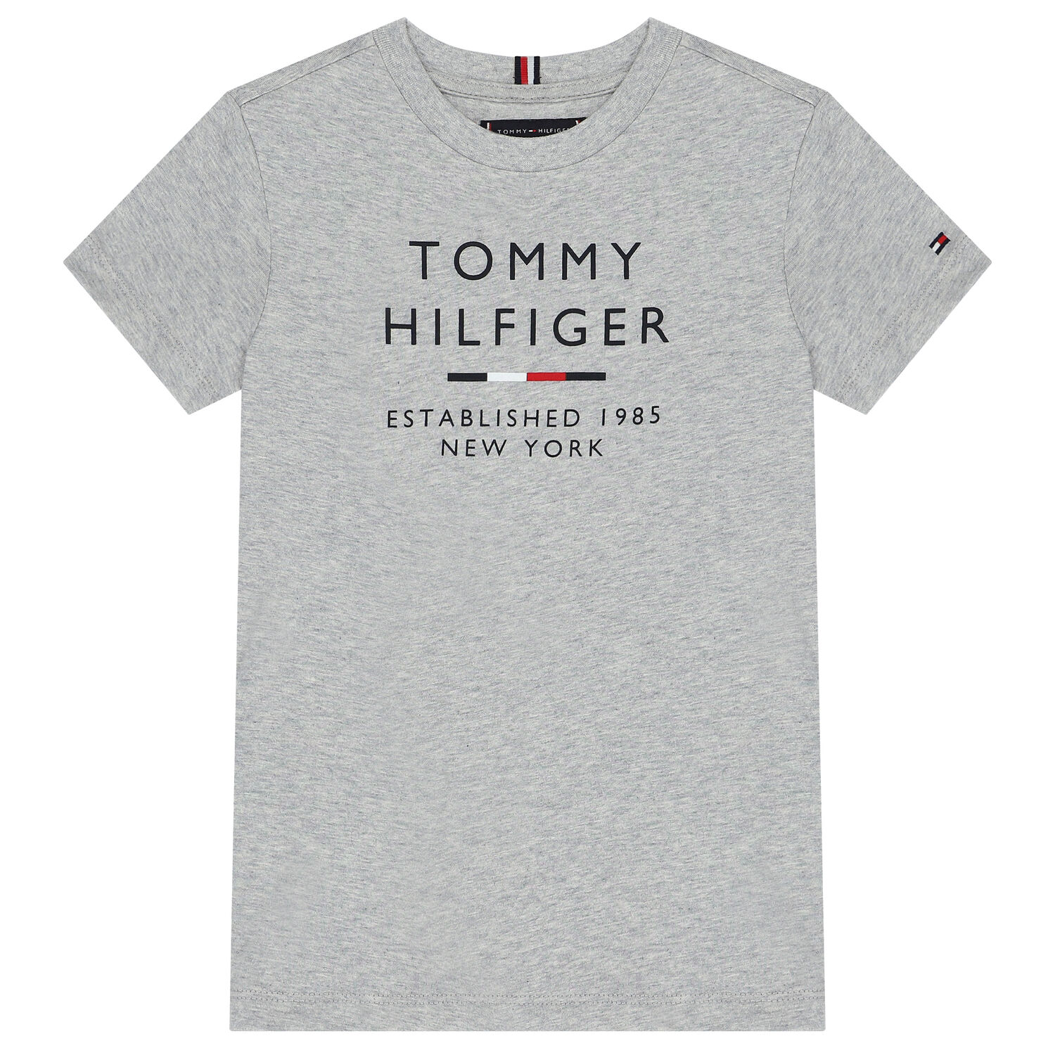 Boys Grey Logo T-Shirt, 1, hi-res