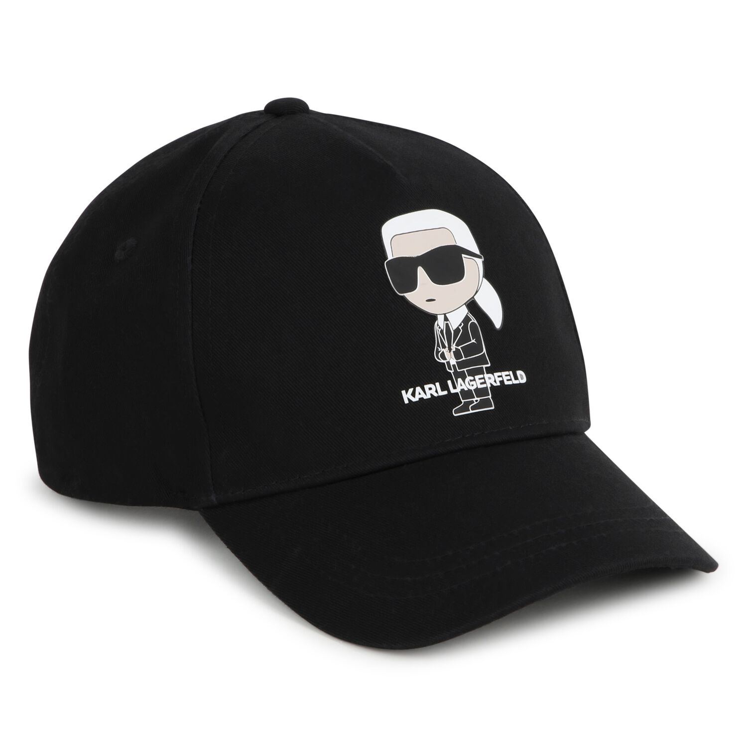 Boys Black Ikonik Logo Cap, 1, hi-res image number null