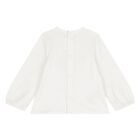 Baby Girls Ivory & Pink 3 Piece Tracksuit, 1, hi-res