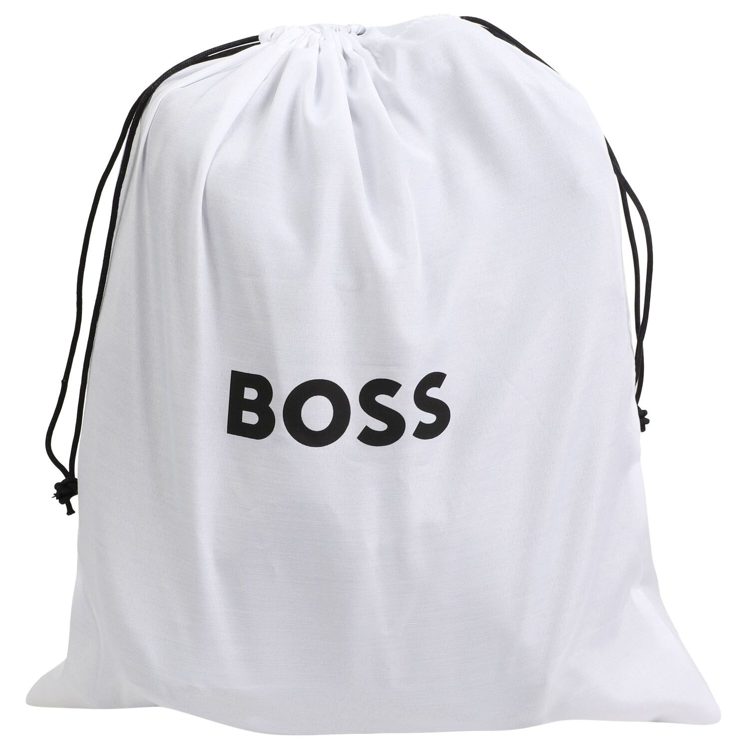 Boys Black Logo Backpack, 1, hi-res