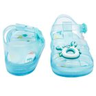 Younger Boys Blue Jelly Sandals, 2, hi-res