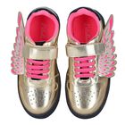 Girls Gold Wings Trainers, 1, hi-res